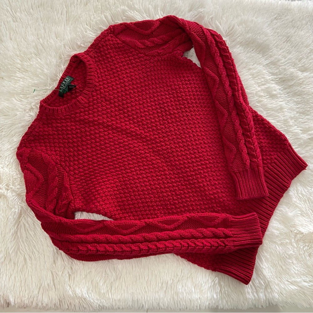 Ralph Lauren size S Beautiful Red Sweater